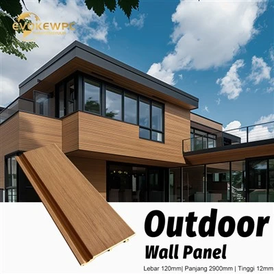 Tấm ốp tường ngoài trời ASA chất lượng cao 120 * 12mm